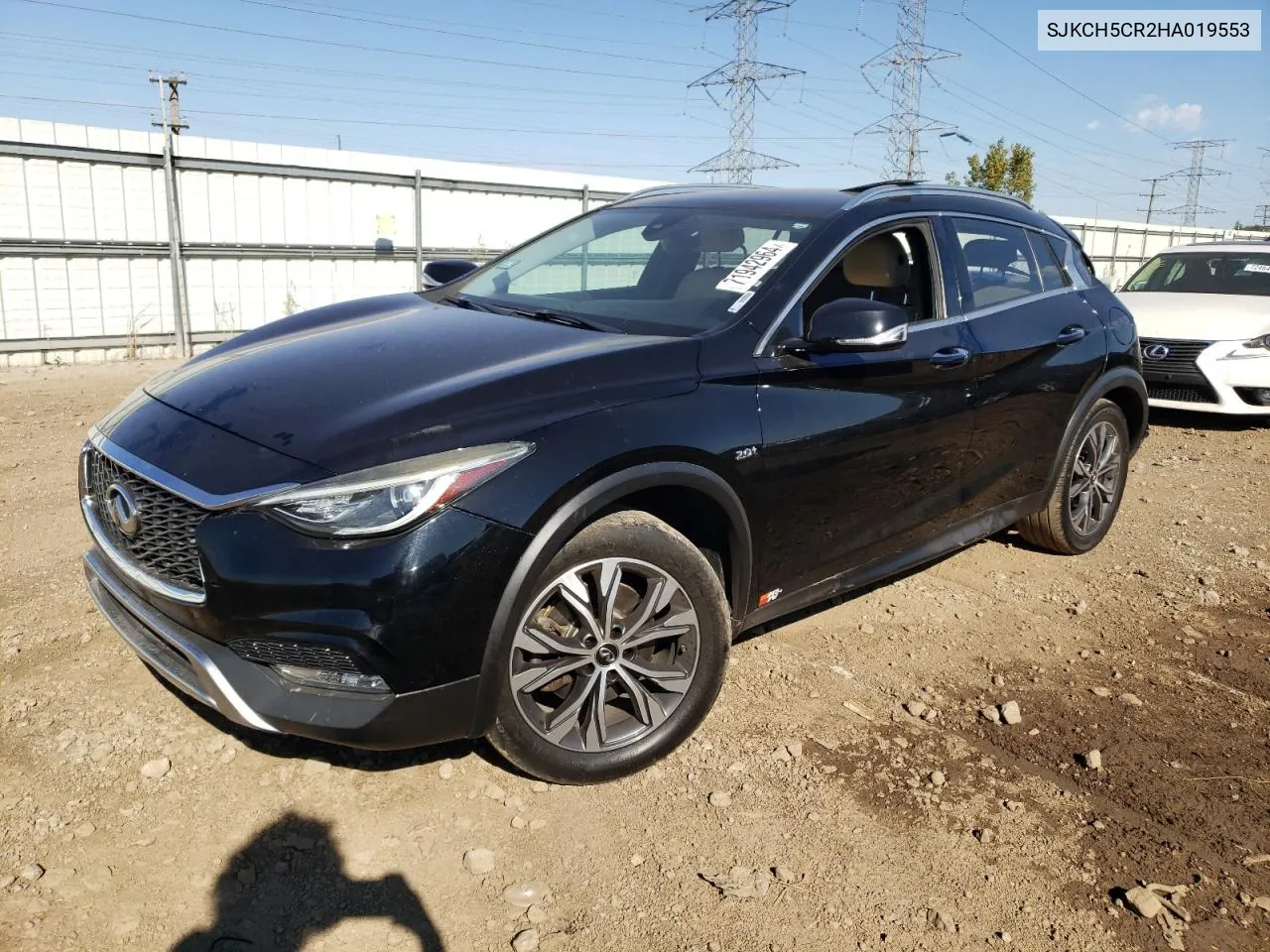 2017 Infiniti Qx30 Base VIN: SJKCH5CR2HA019553 Lot: 71942964