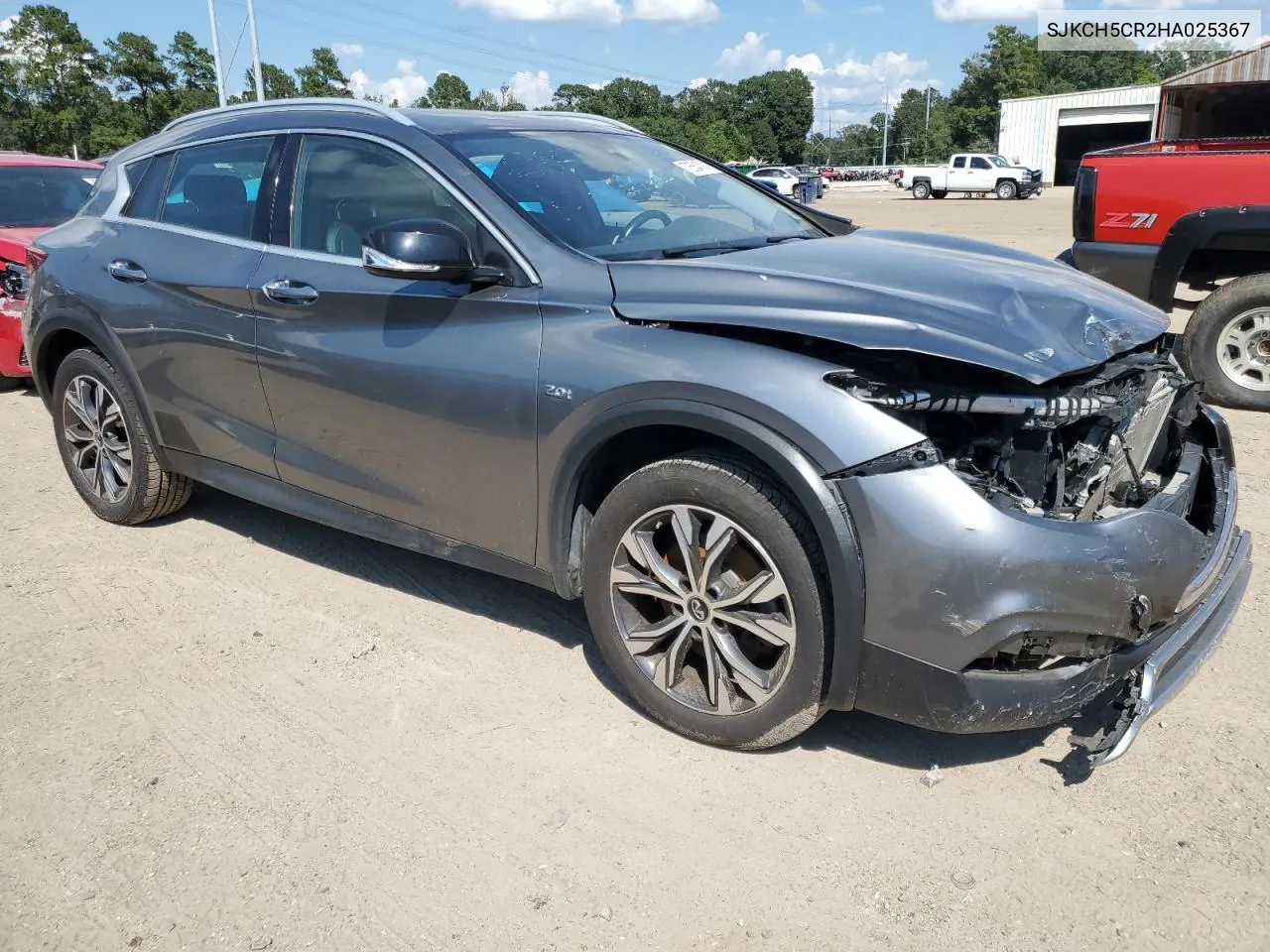 2017 Infiniti Qx30 Base VIN: SJKCH5CR2HA025367 Lot: 72554794