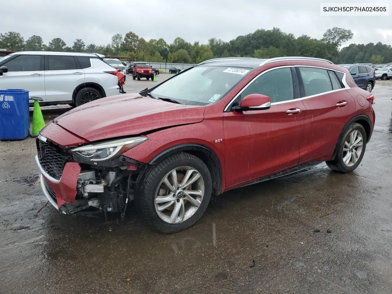 2017 Infiniti Qx30 Base VIN: SJKCH5CP7HA024505 Lot: 72735014