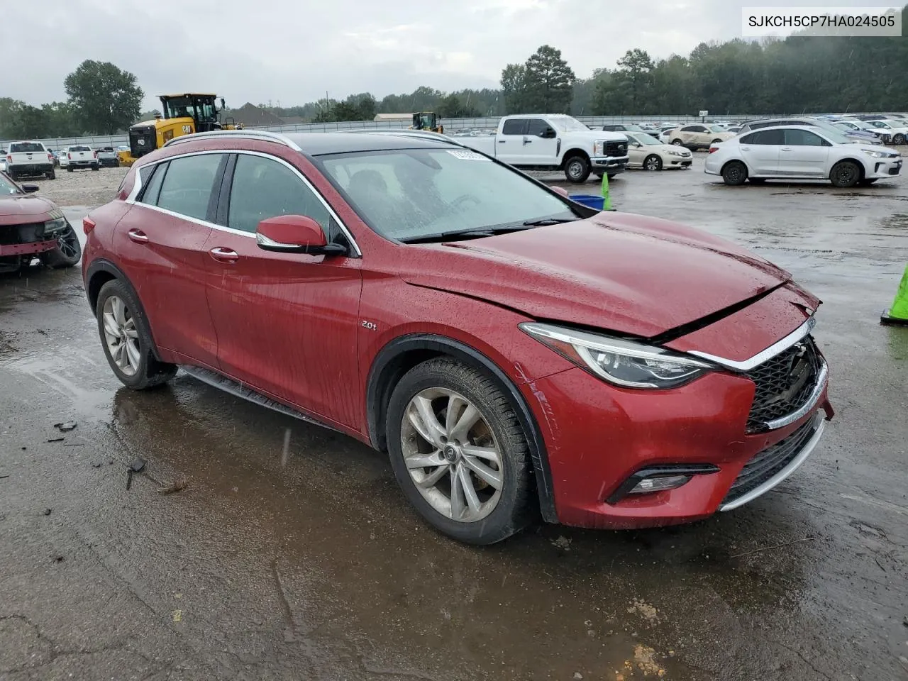 2017 Infiniti Qx30 Base VIN: SJKCH5CP7HA024505 Lot: 72735014