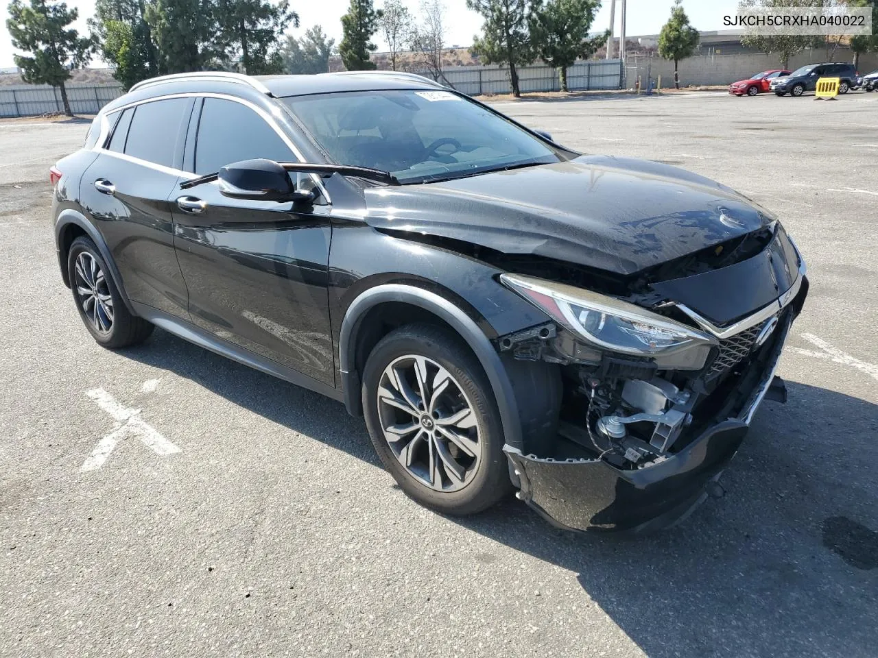 2017 Infiniti Qx30 Base VIN: SJKCH5CRXHA040022 Lot: 72812444