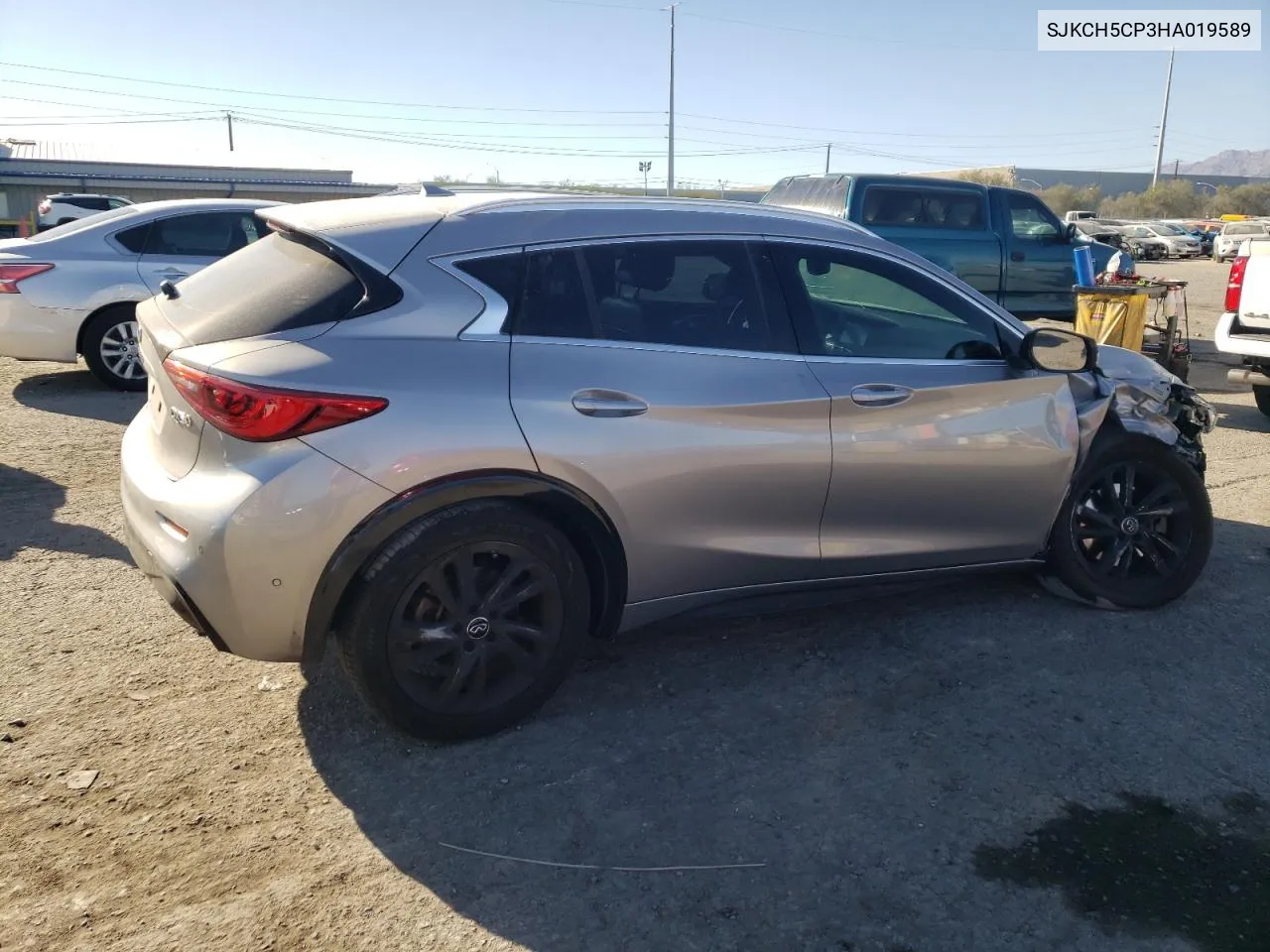 2017 Infiniti Qx30 Base VIN: SJKCH5CP3HA019589 Lot: 73659624