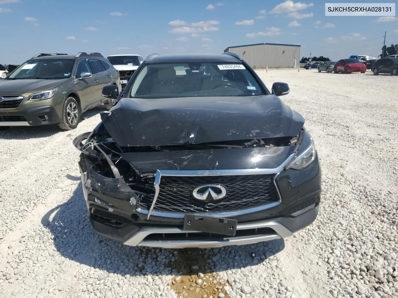 2017 Infiniti Qx30 Base VIN: SJKCH5CRXHA028131 Lot: 74035494