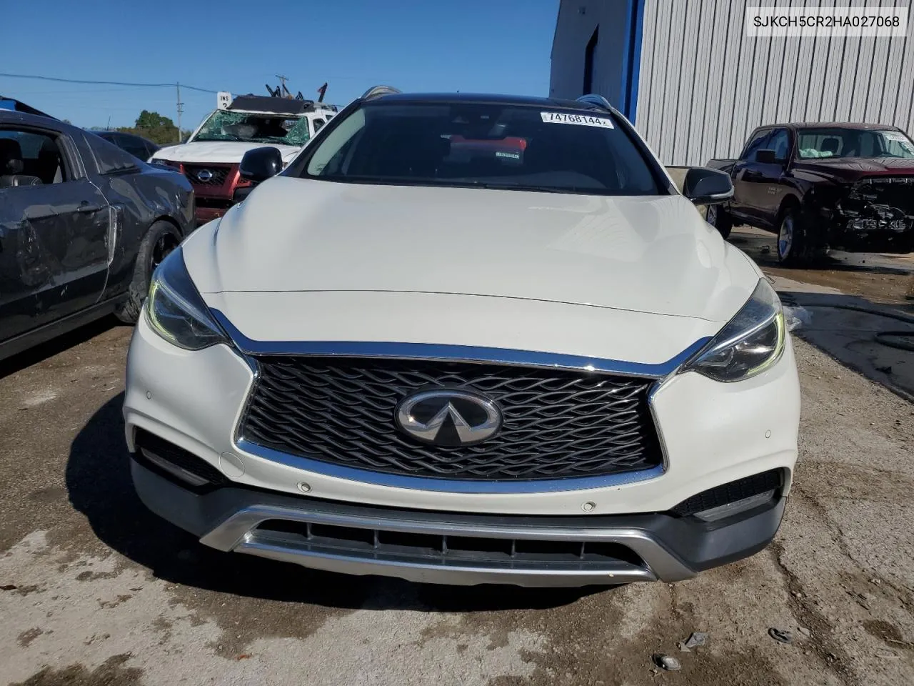 2017 Infiniti Qx30 Base VIN: SJKCH5CR2HA027068 Lot: 74768144