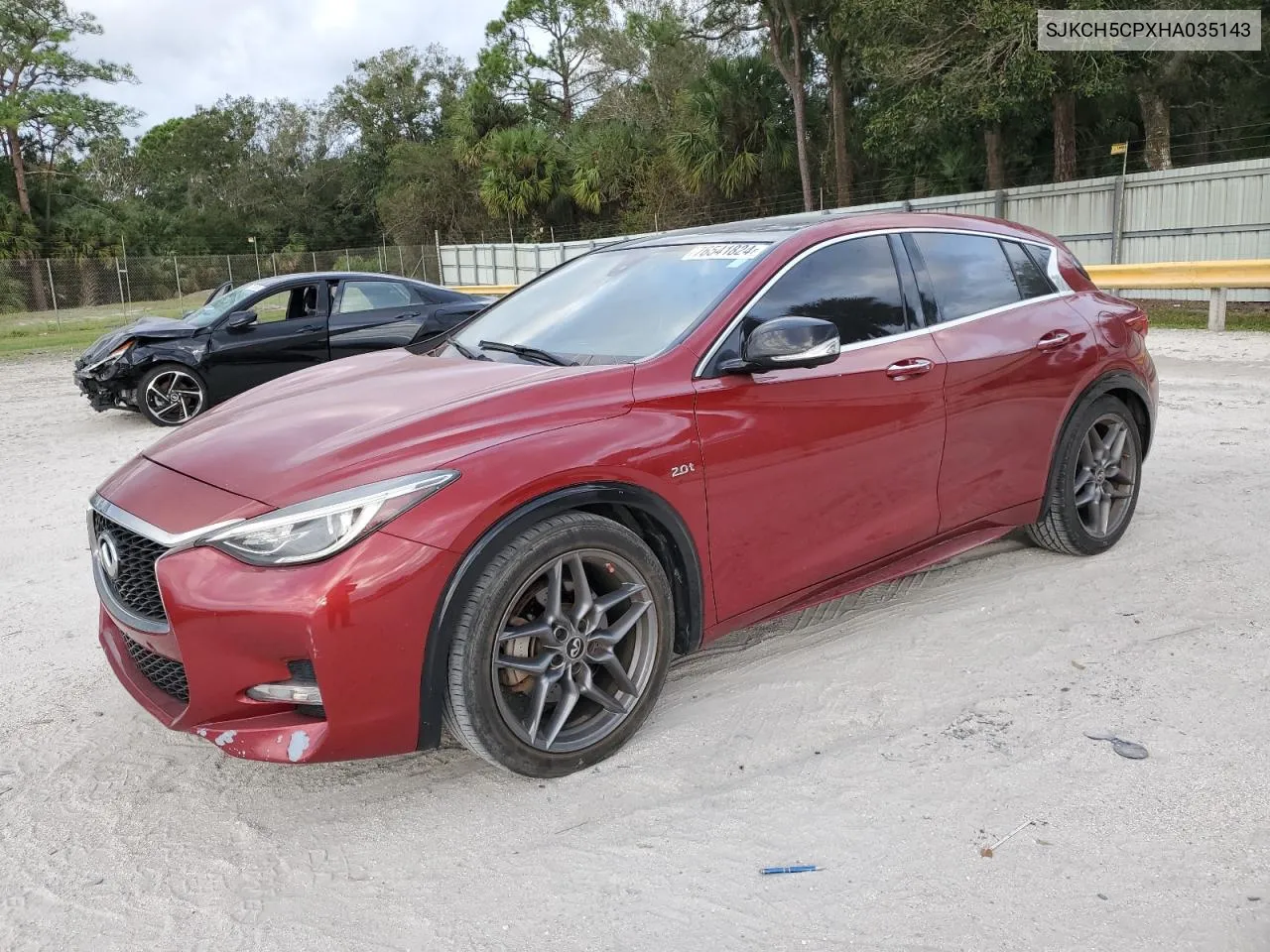 2017 Infiniti Qx30 Base VIN: SJKCH5CPXHA035143 Lot: 76541824