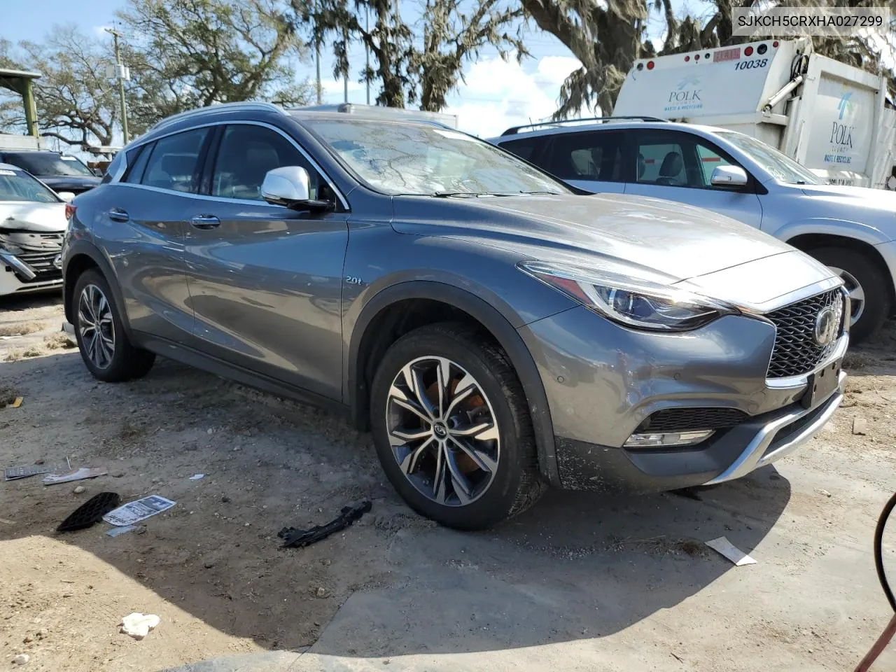 2017 Infiniti Qx30 Base VIN: SJKCH5CRXHA027299 Lot: 77430144