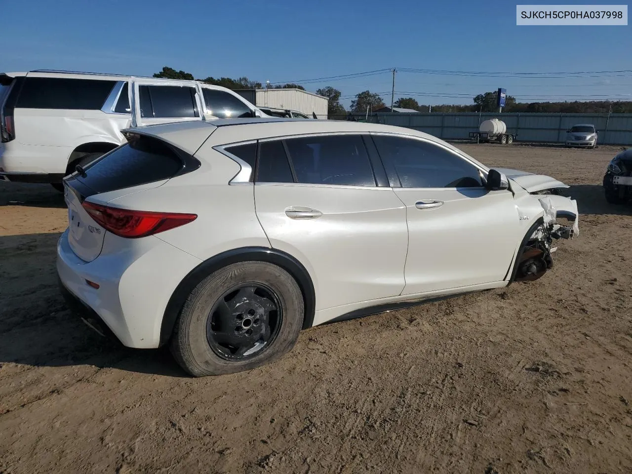 2017 Infiniti Qx30 Base VIN: SJKCH5CP0HA037998 Lot: 78382374