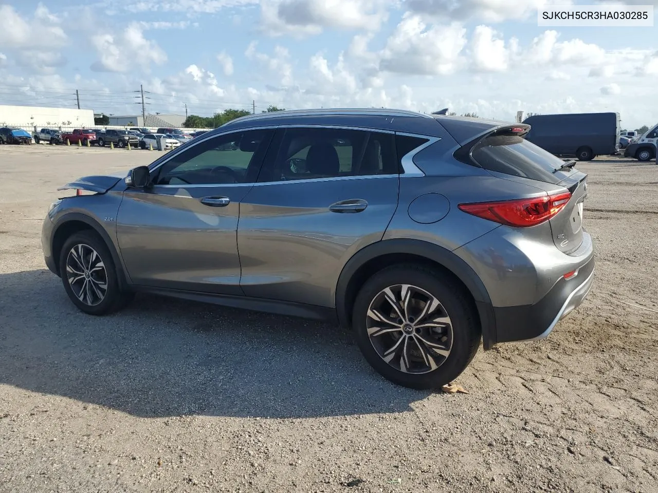 2017 Infiniti Qx30 Base VIN: SJKCH5CR3HA030285 Lot: 78579464