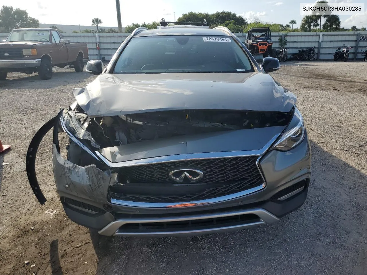 2017 Infiniti Qx30 Base VIN: SJKCH5CR3HA030285 Lot: 78579464