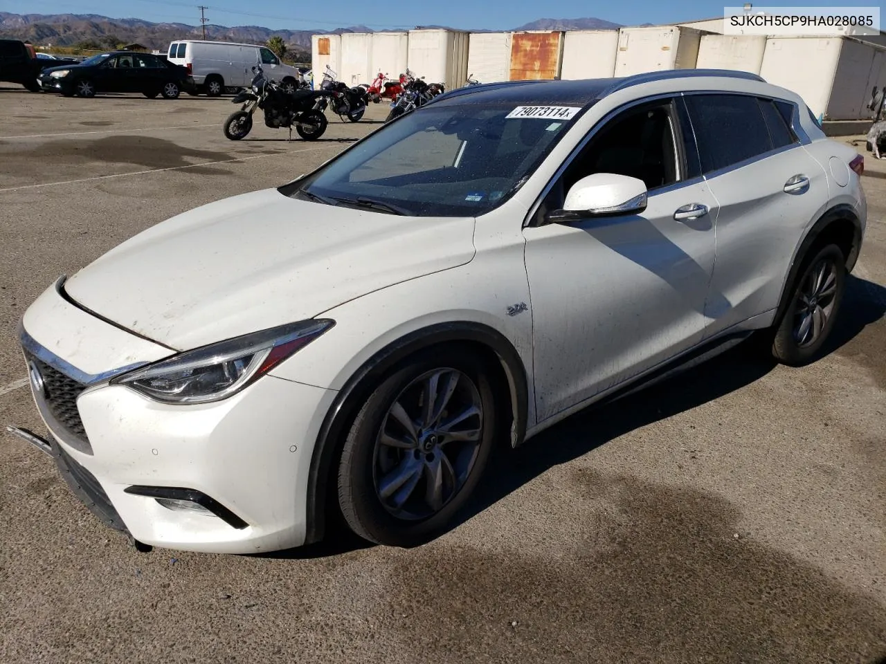 2017 Infiniti Qx30 Base VIN: SJKCH5CP9HA028085 Lot: 79073114