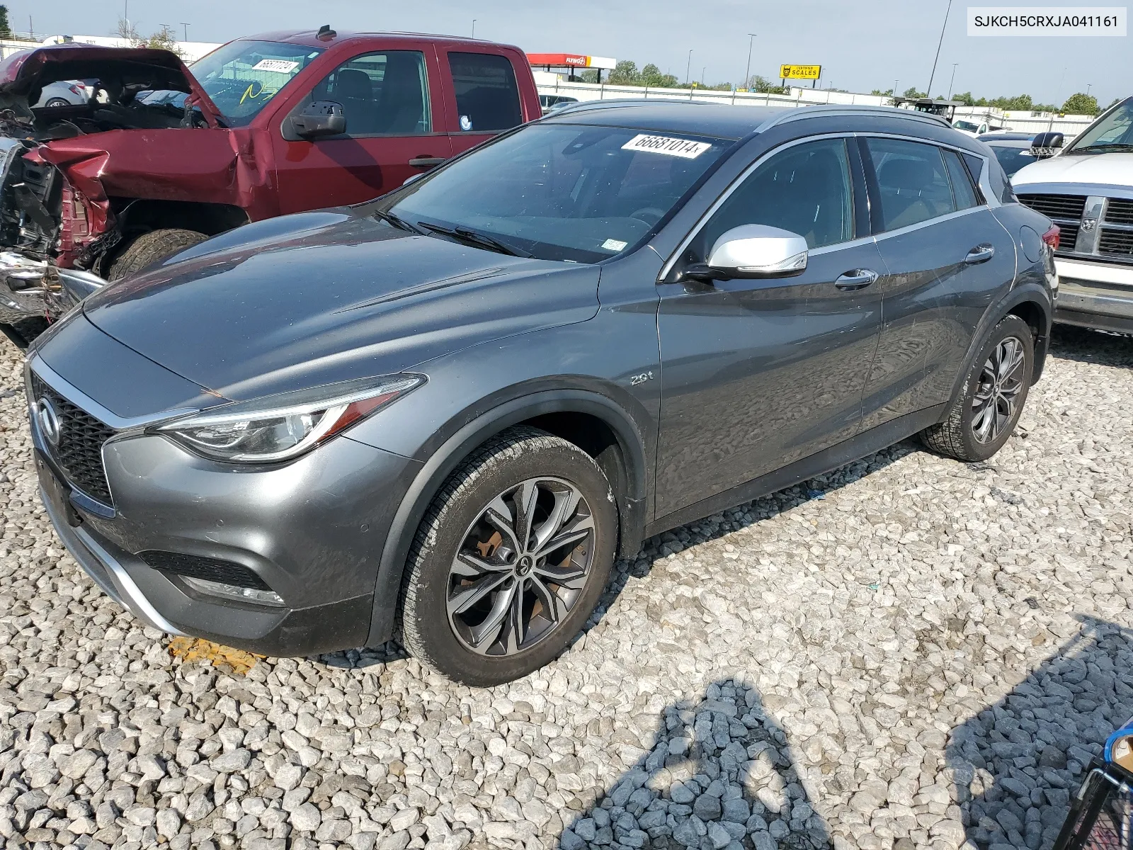 2018 Infiniti Qx30 Base VIN: SJKCH5CRXJA041161 Lot: 66681014