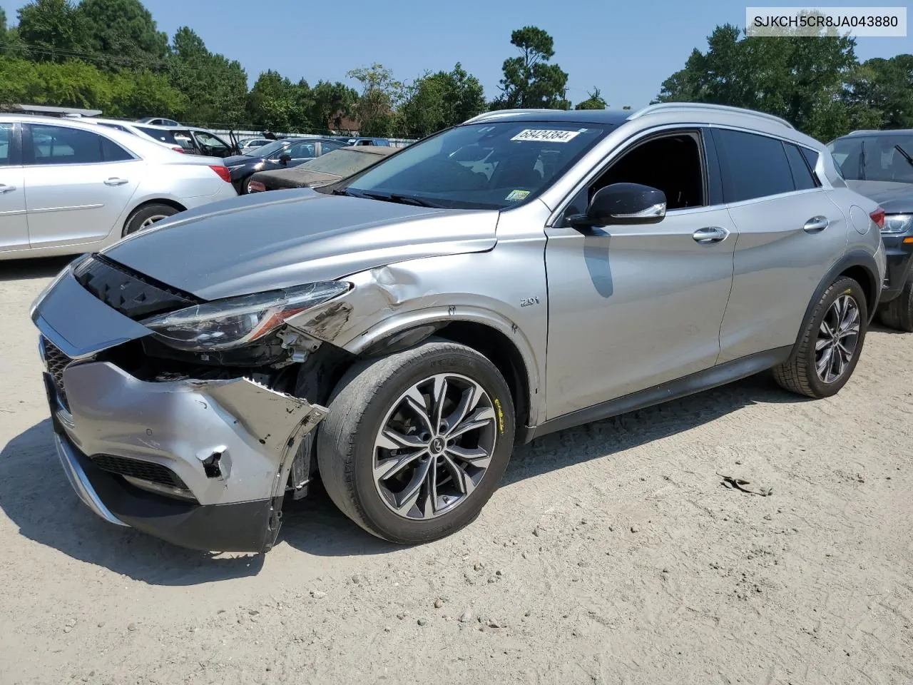 2018 Infiniti Qx30 Base VIN: SJKCH5CR8JA043880 Lot: 68424384