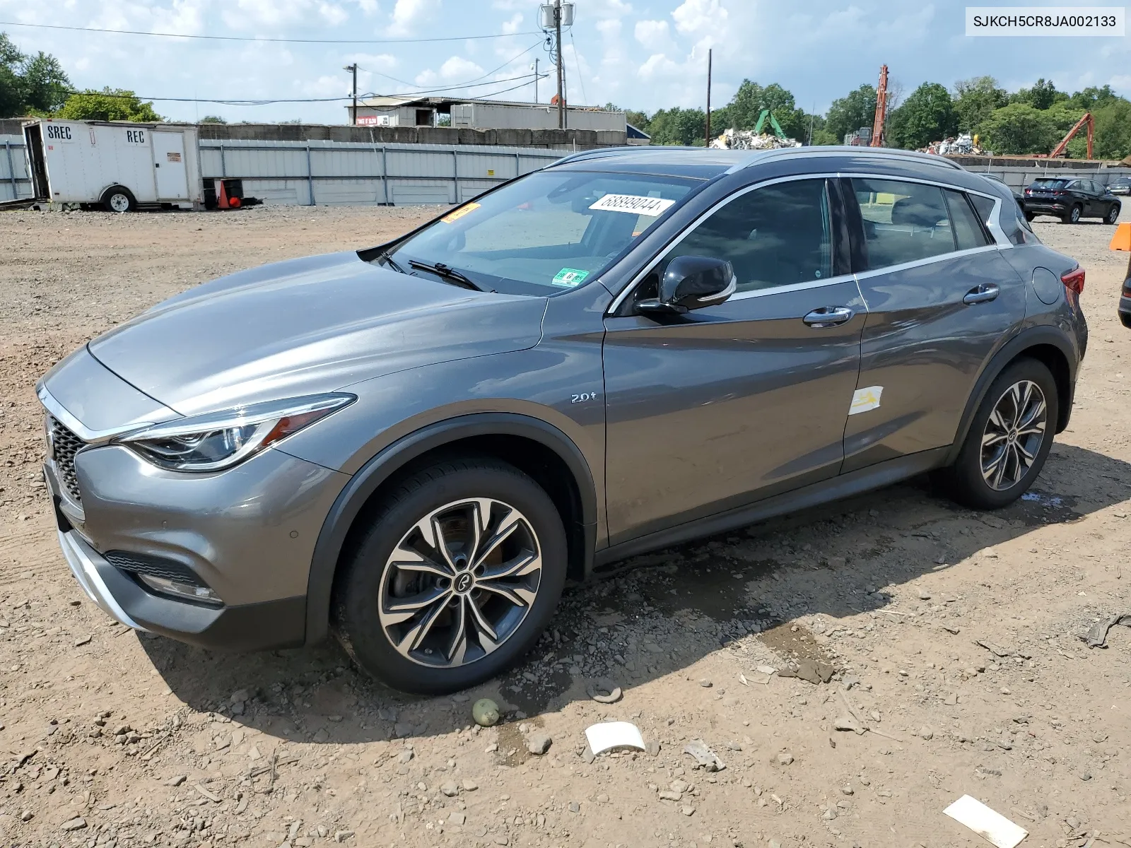 2018 Infiniti Qx30 Pure VIN: SJKCH5CR8JA002133 Lot: 68899044