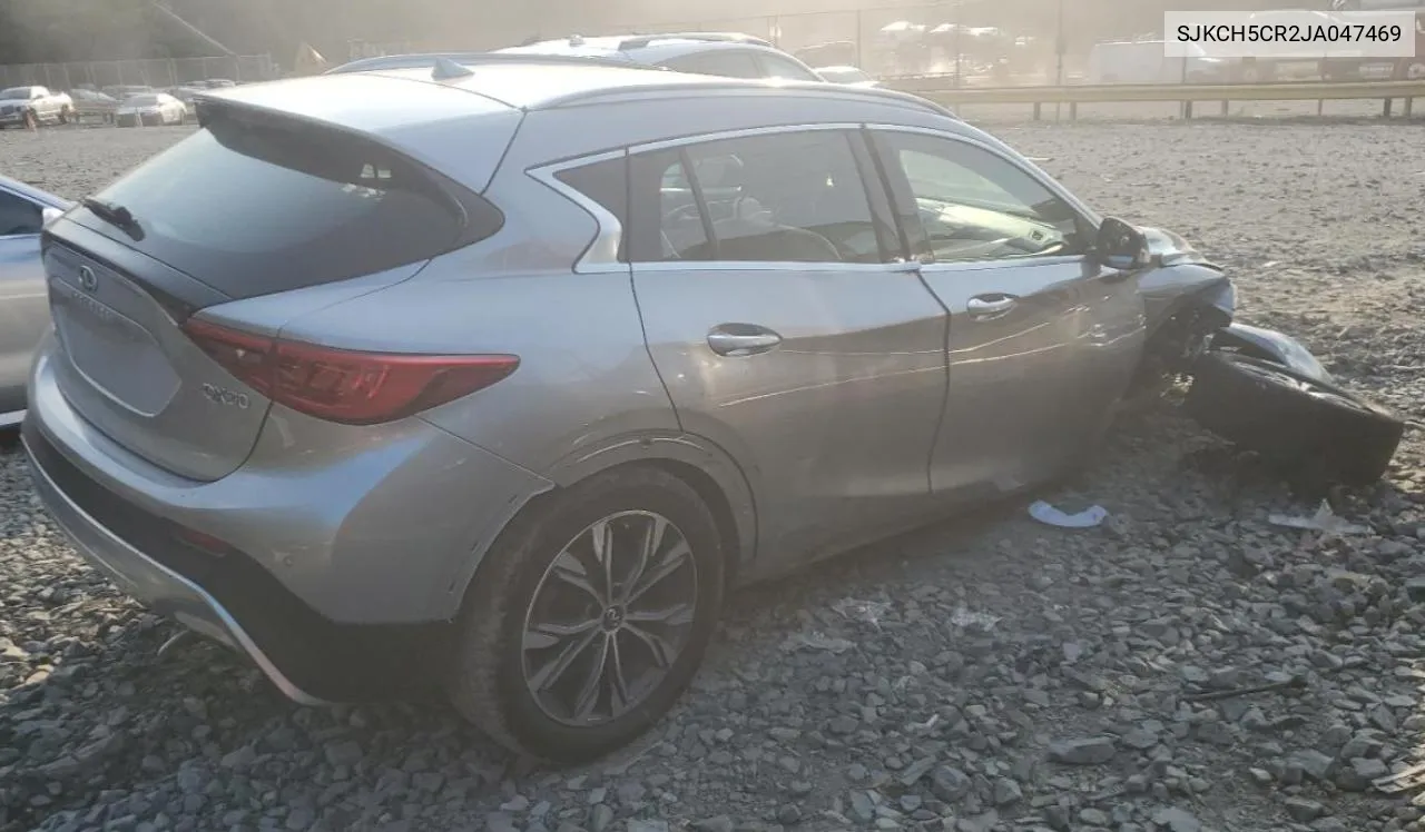 2018 Infiniti Qx30 Base VIN: SJKCH5CR2JA047469 Lot: 69147264