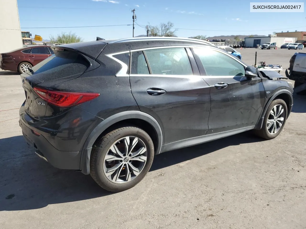 2018 Infiniti Qx30 Pure VIN: SJKCH5CR0JA002417 Lot: 69486434