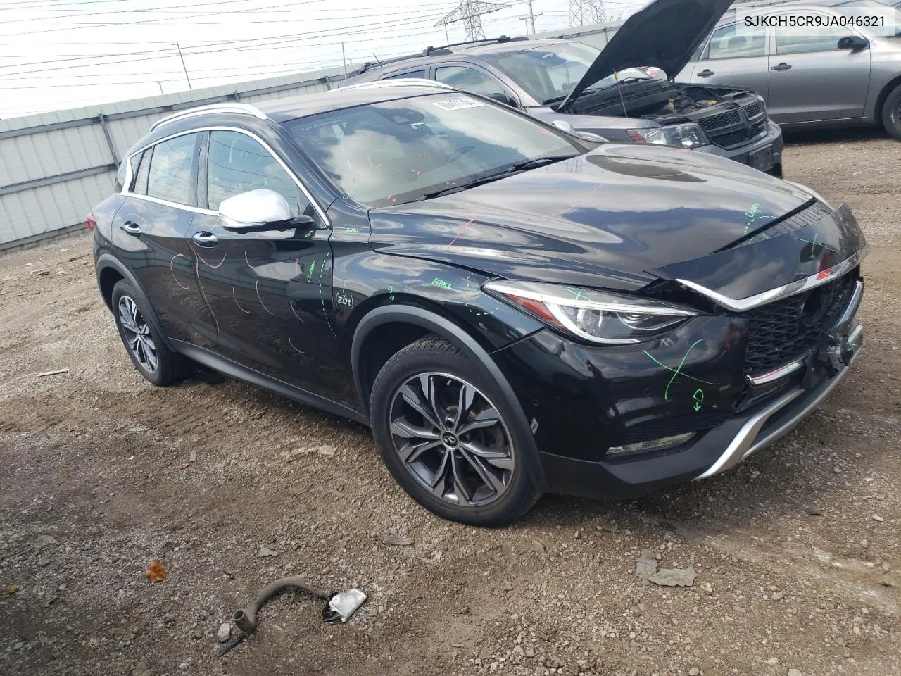 2018 Infiniti Qx30 Base VIN: SJKCH5CR9JA046321 Lot: 69497704