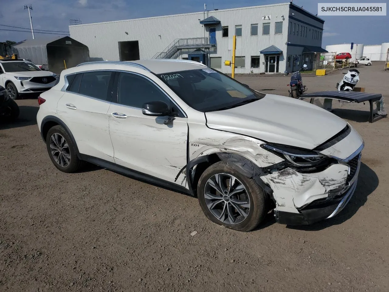 2018 Infiniti Qx30 Base VIN: SJKCH5CR8JA045581 Lot: 71724864