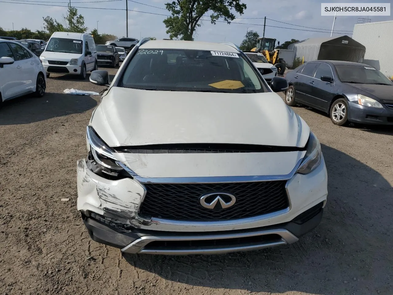 2018 Infiniti Qx30 Base VIN: SJKCH5CR8JA045581 Lot: 71724864