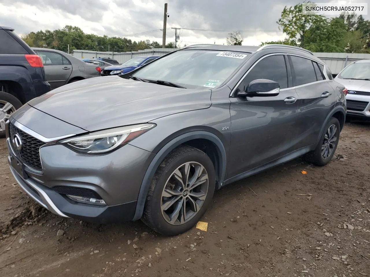 2018 Infiniti Qx30 Base VIN: SJKCH5CR9JA052717 Lot: 73407354