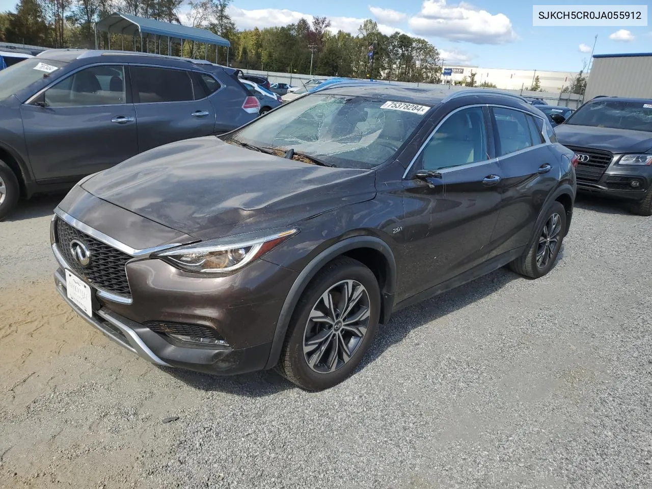 2018 Infiniti Qx30 Base VIN: SJKCH5CR0JA055912 Lot: 75378284