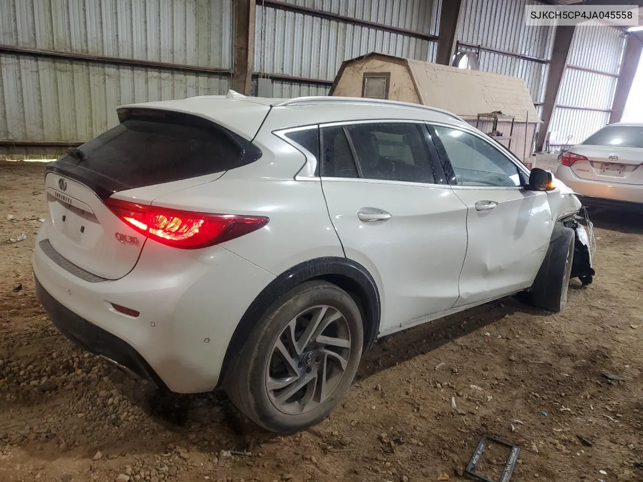 2018 Infiniti Qx30 Base VIN: SJKCH5CP4JA045558 Lot: 78451374