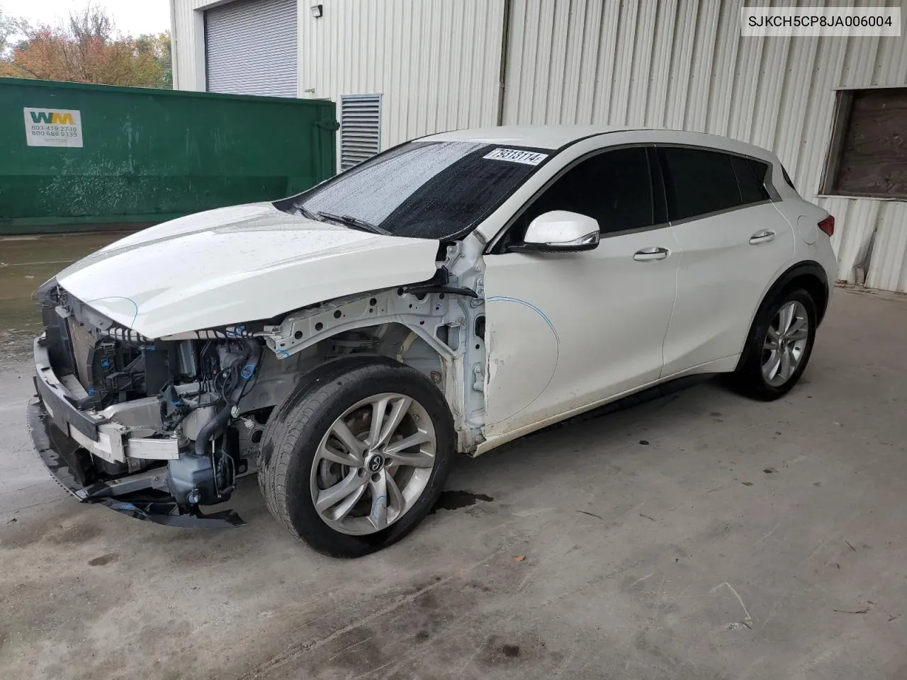 2018 Infiniti Qx30 Pure VIN: SJKCH5CP8JA006004 Lot: 79313114