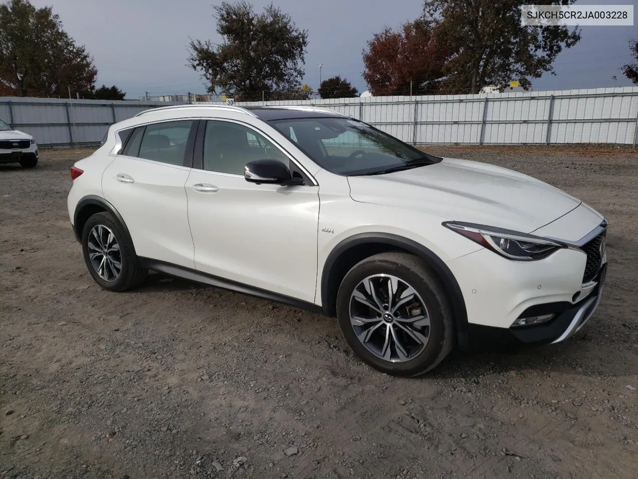 2018 Infiniti Qx30 Pure VIN: SJKCH5CR2JA003228 Lot: 81622384