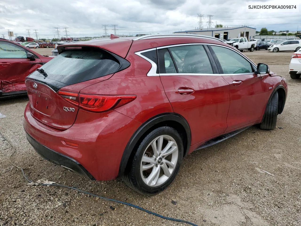 2019 Infiniti Qx30 Pure VIN: SJKCH5CP8KA009874 Lot: 69572534