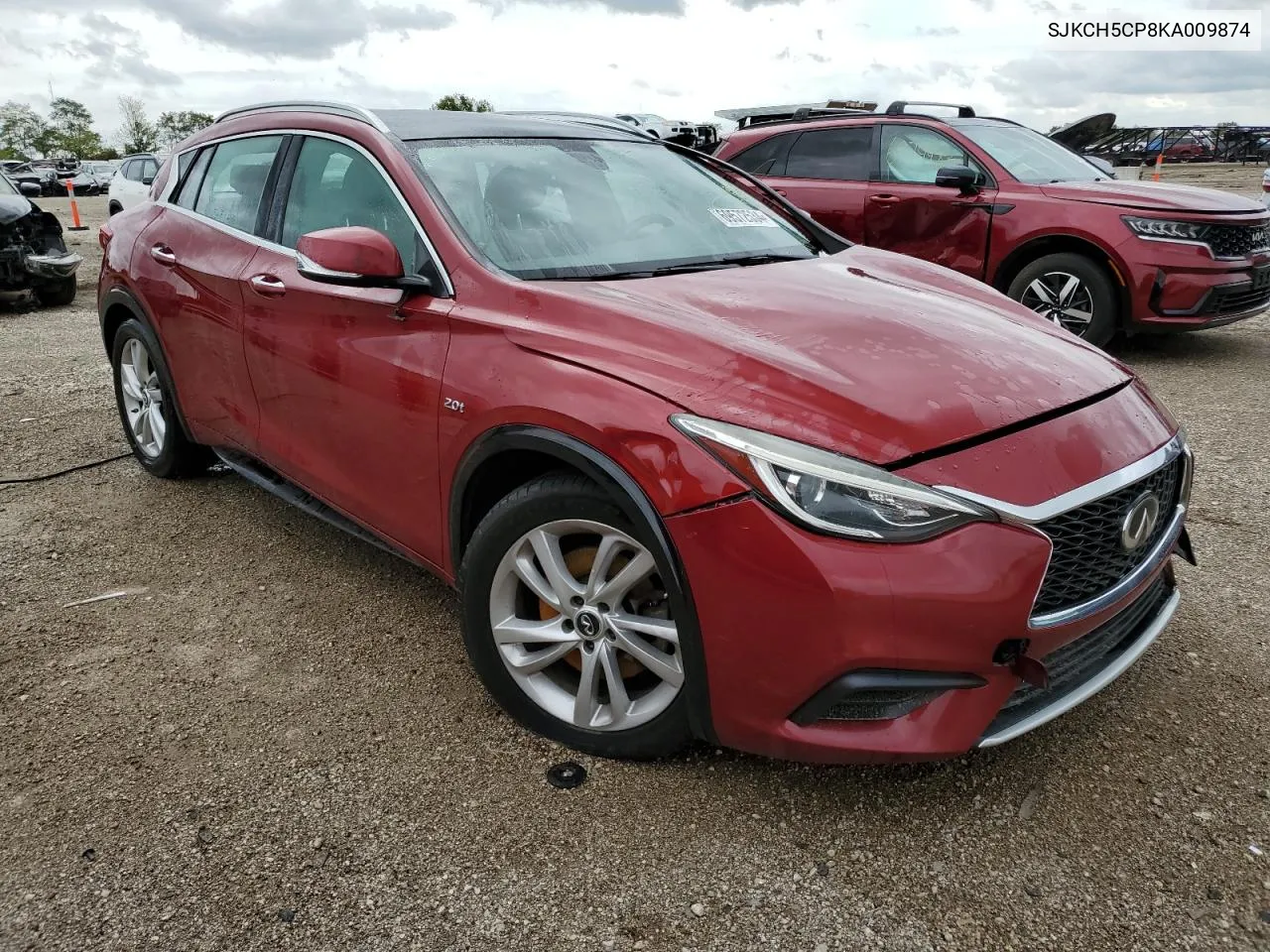 2019 Infiniti Qx30 Pure VIN: SJKCH5CP8KA009874 Lot: 69572534