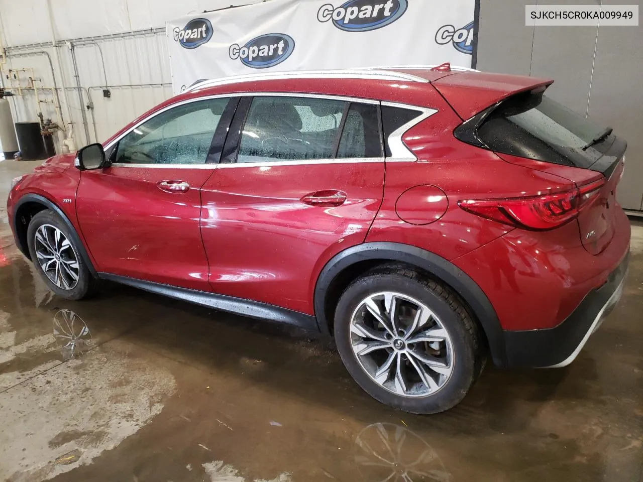 2019 Infiniti Qx30 Luxe VIN: SJKCH5CR0KA009949 Lot: 70893354