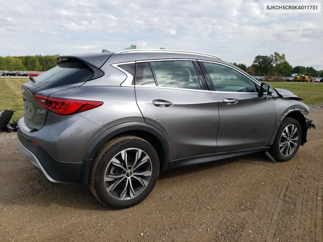 2019 Infiniti Qx30 Luxe VIN: SJKCH5CR0KA011751 Lot: 72188414