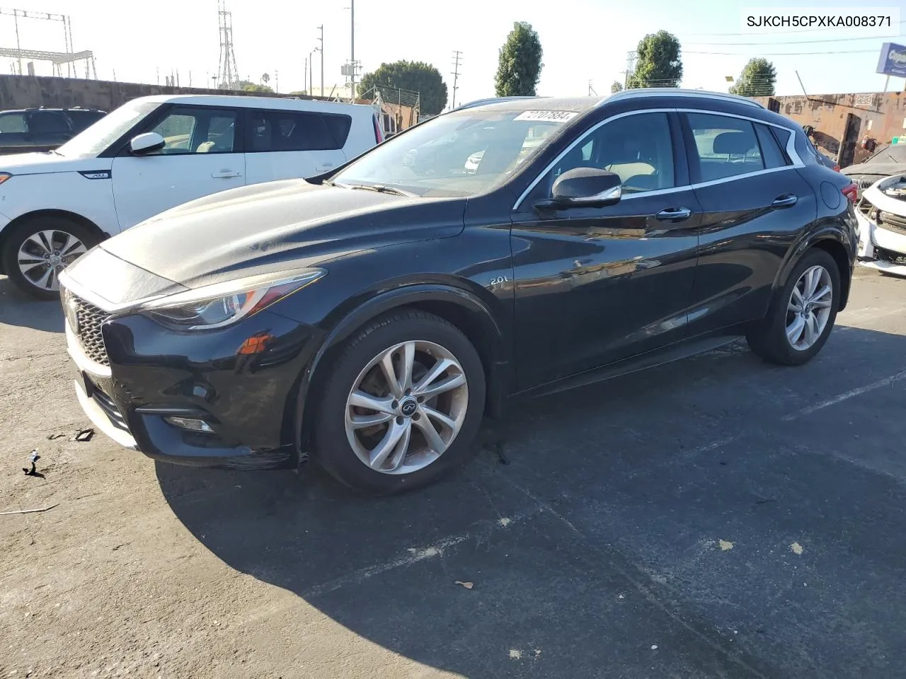 2019 Infiniti Qx30 Pure VIN: SJKCH5CPXKA008371 Lot: 72707884