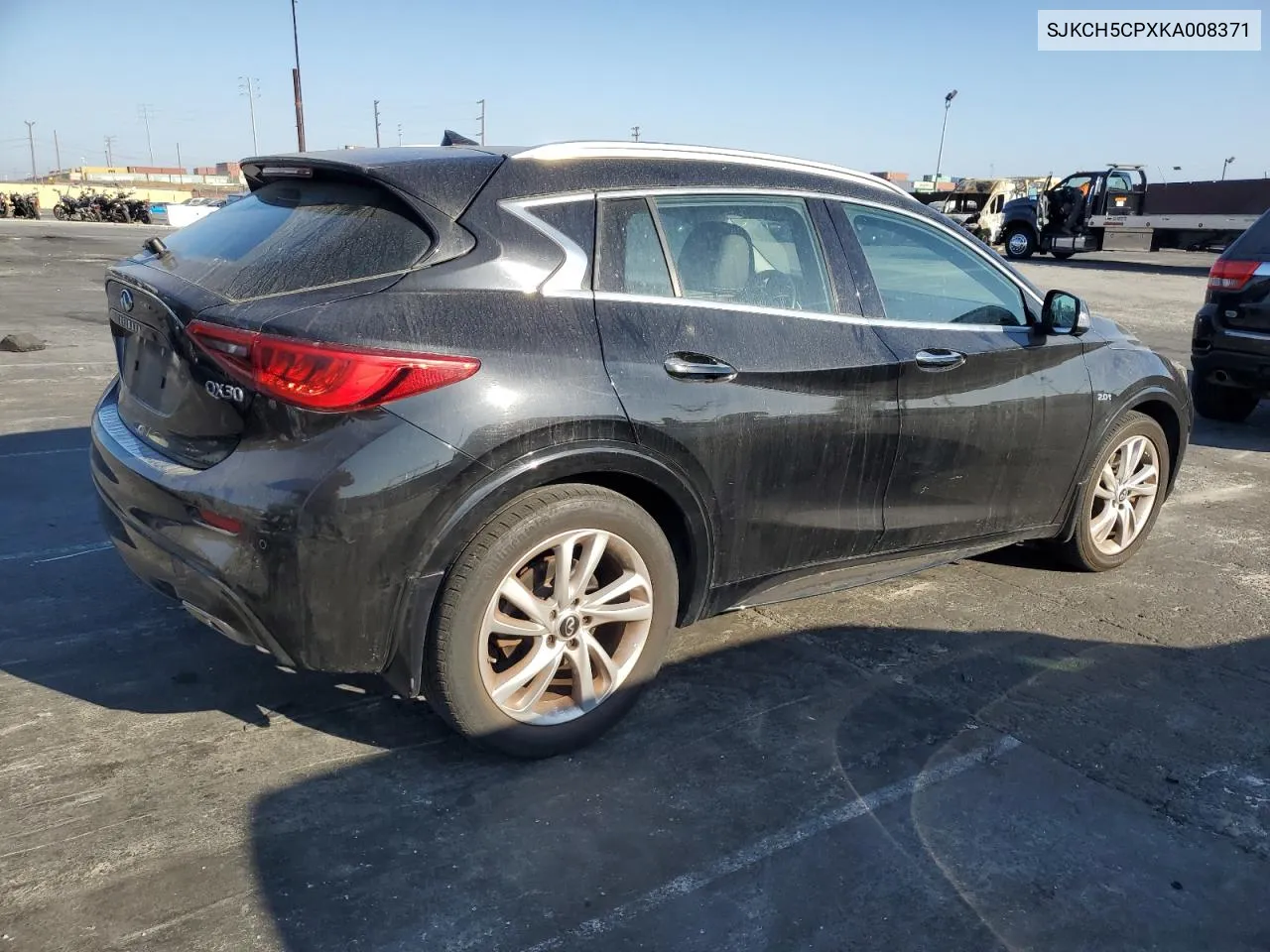 2019 Infiniti Qx30 Pure VIN: SJKCH5CPXKA008371 Lot: 72707884