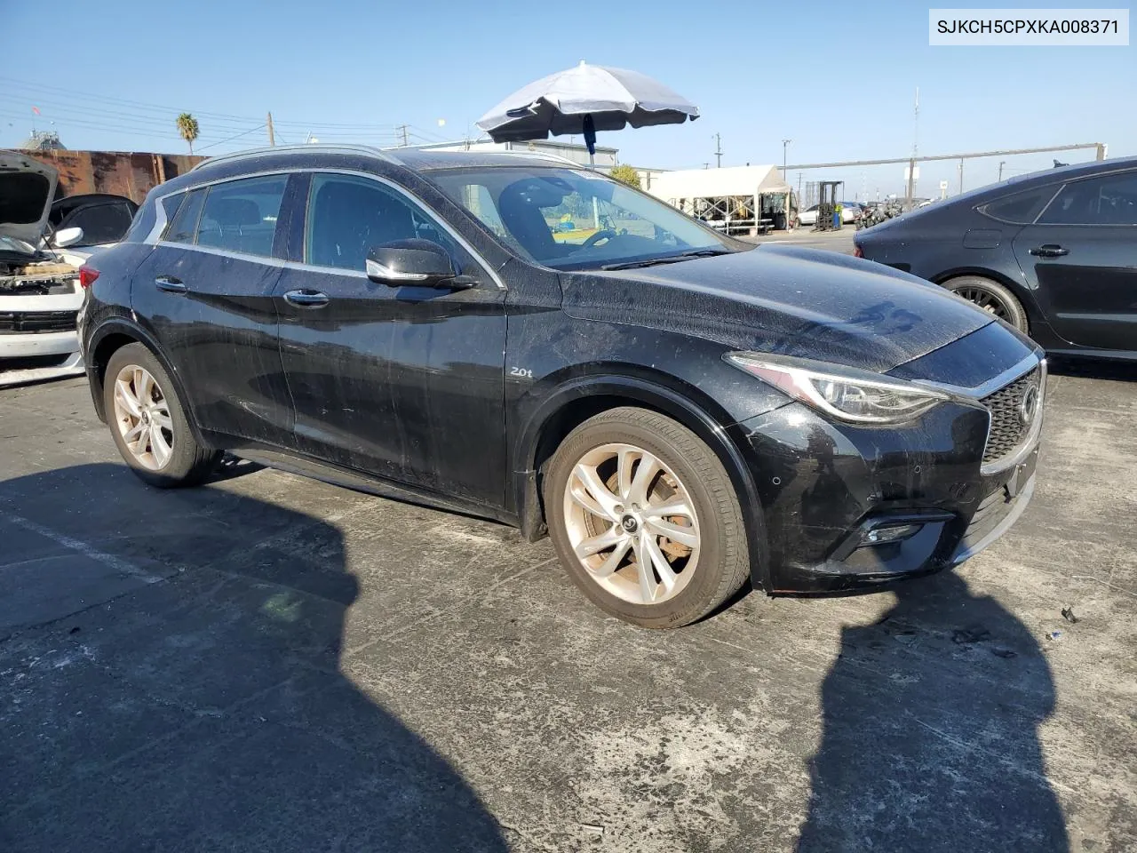 2019 Infiniti Qx30 Pure VIN: SJKCH5CPXKA008371 Lot: 72707884