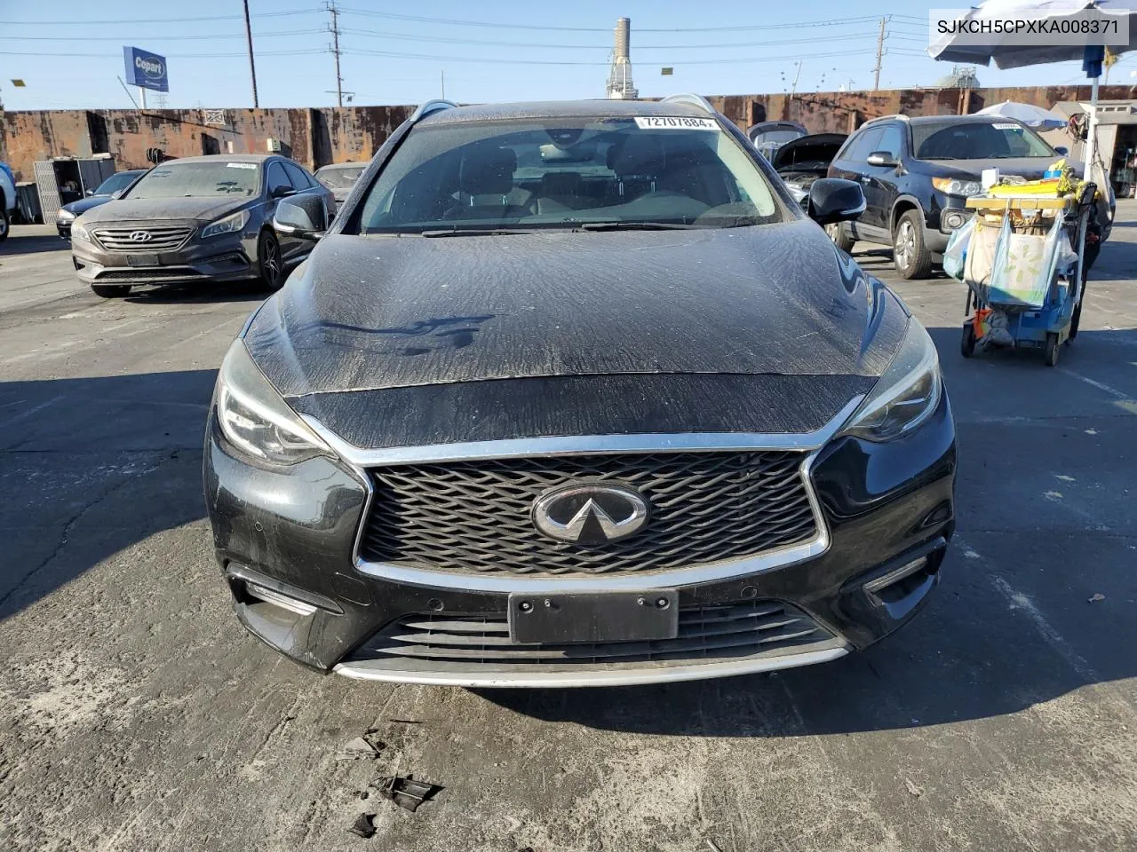 2019 Infiniti Qx30 Pure VIN: SJKCH5CPXKA008371 Lot: 72707884