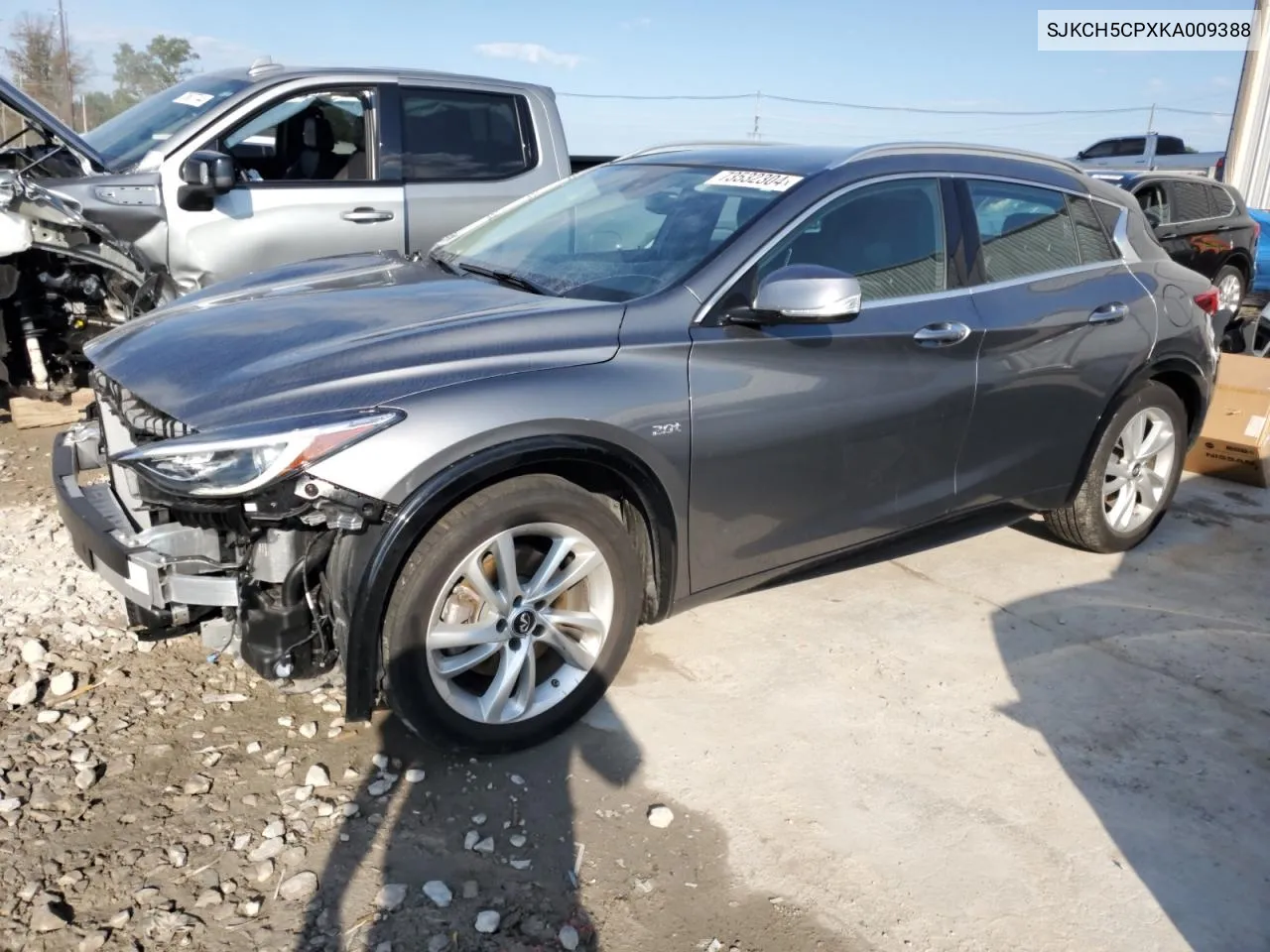 2019 Infiniti Qx30 Pure VIN: SJKCH5CPXKA009388 Lot: 73532304