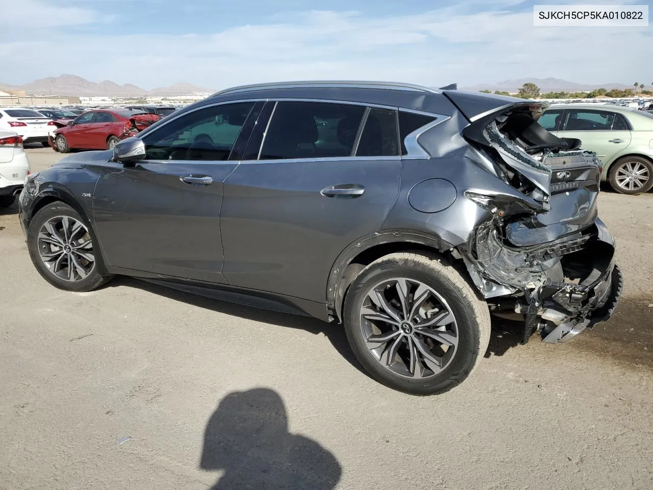 2019 Infiniti Qx30 Pure VIN: SJKCH5CP5KA010822 Lot: 75909634