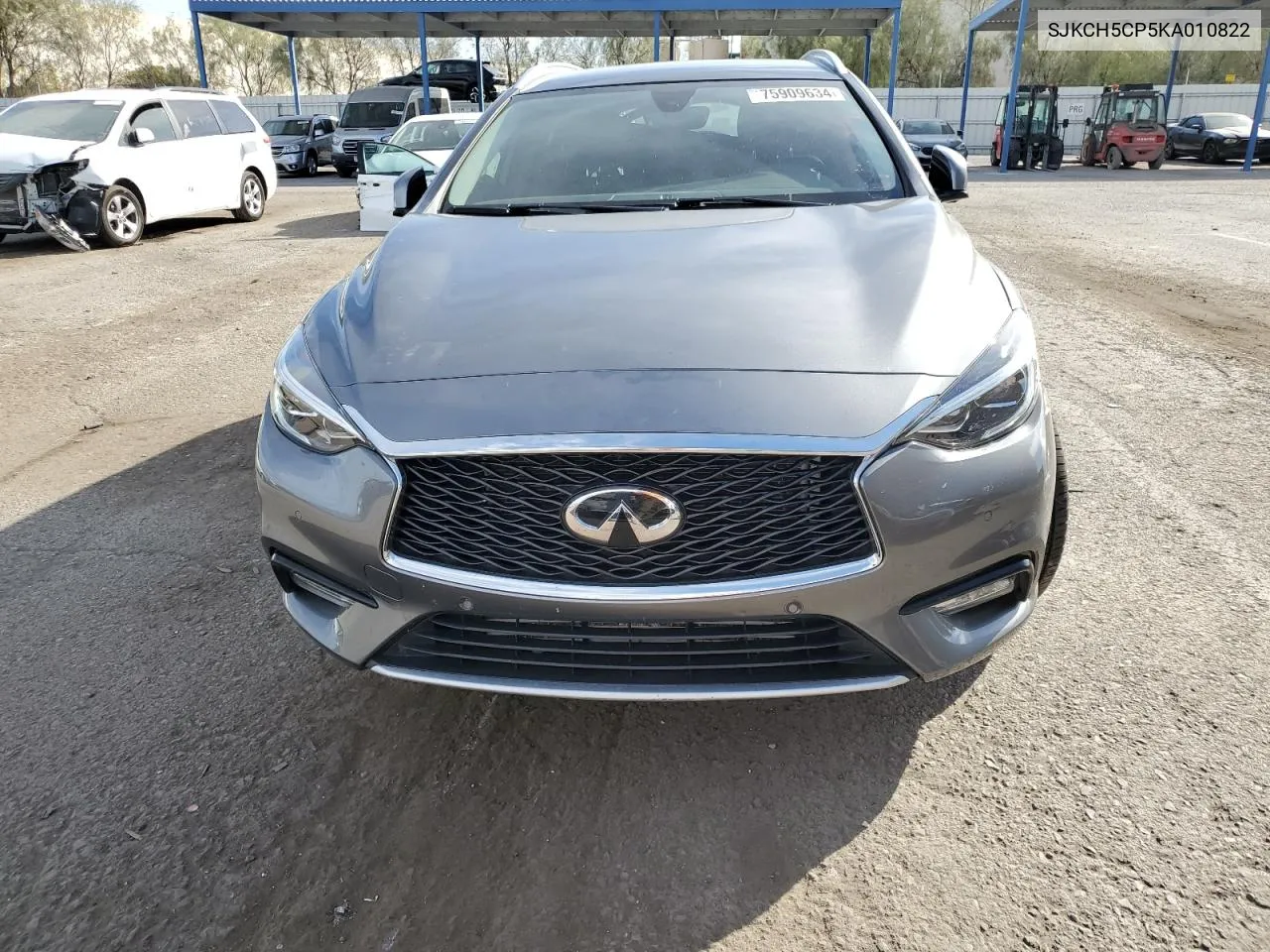 2019 Infiniti Qx30 Pure VIN: SJKCH5CP5KA010822 Lot: 75909634