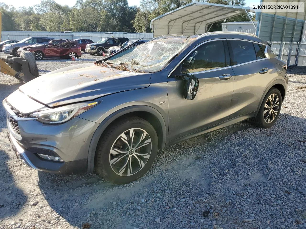 2019 Infiniti Qx30 Luxe VIN: SJKCH5CR2KA010911 Lot: 76923554