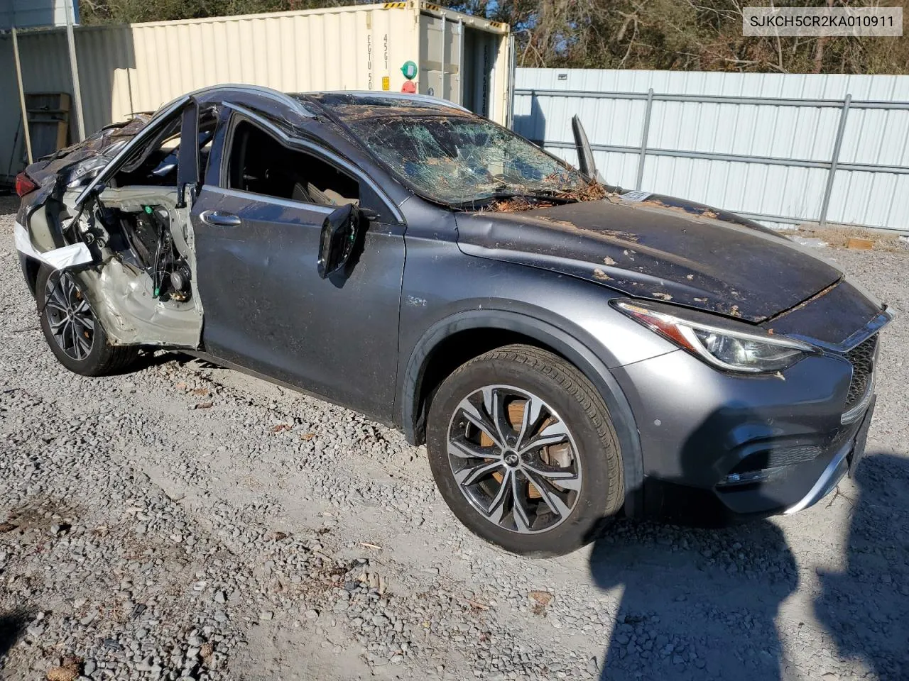 2019 Infiniti Qx30 Luxe VIN: SJKCH5CR2KA010911 Lot: 76923554