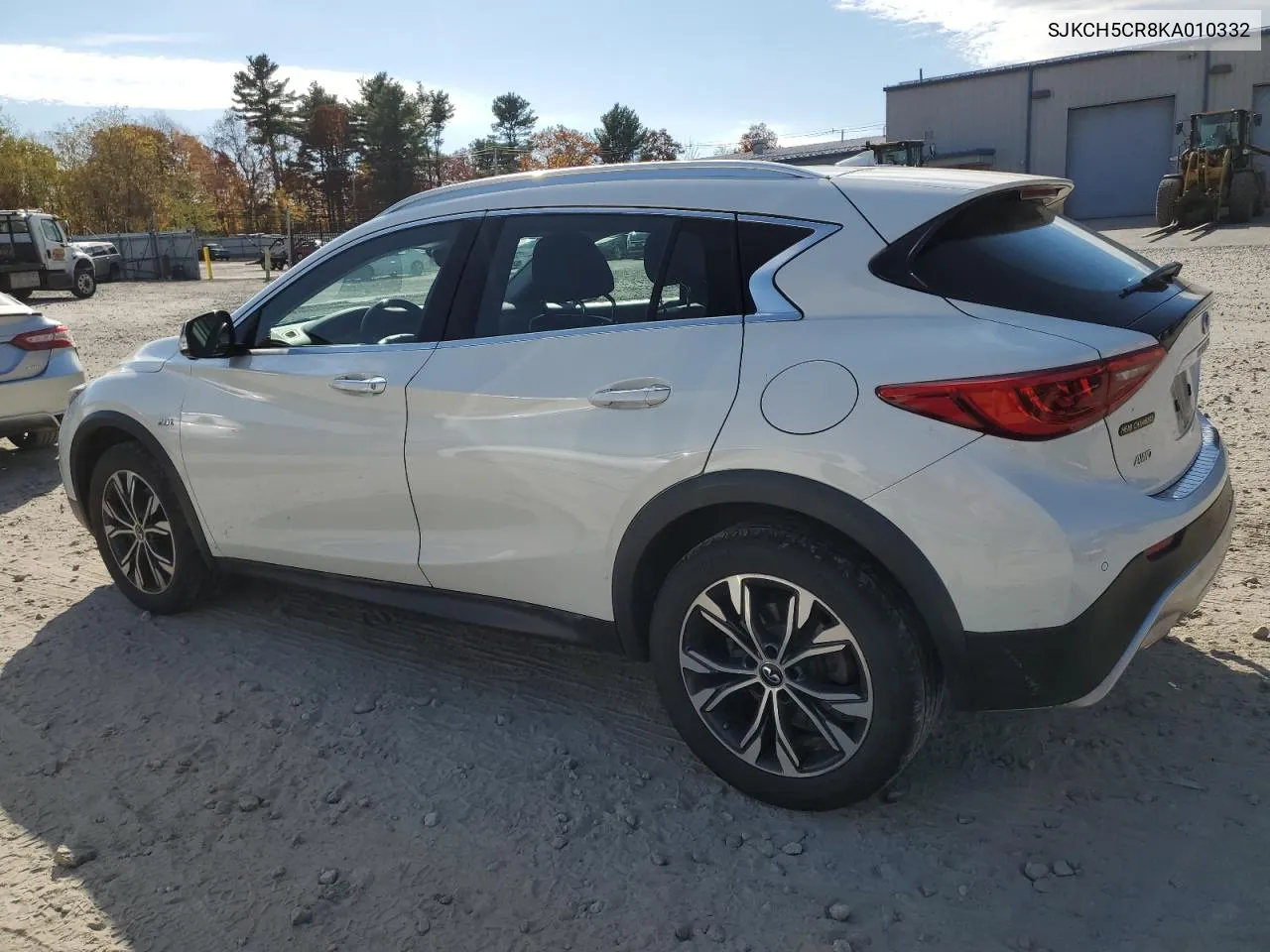 2019 Infiniti Qx30 Luxe VIN: SJKCH5CR8KA010332 Lot: 77074784