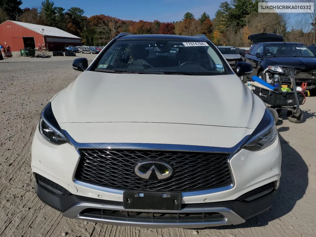 2019 Infiniti Qx30 Luxe VIN: SJKCH5CR8KA010332 Lot: 77074784