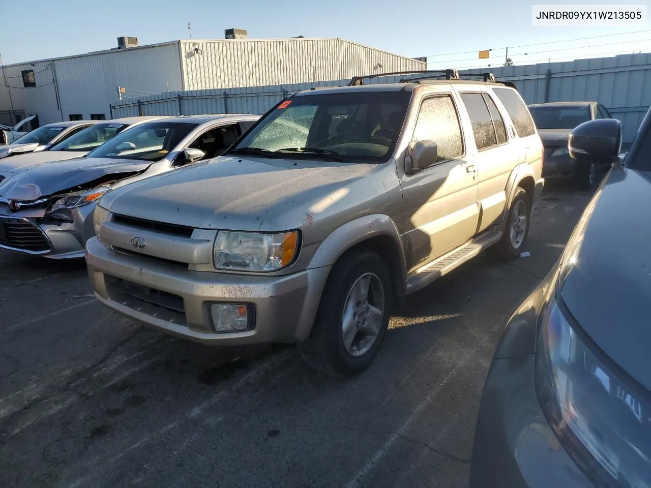 2001 Infiniti Qx4 VIN: JNRDR09YX1W213505 Lot: 71317834