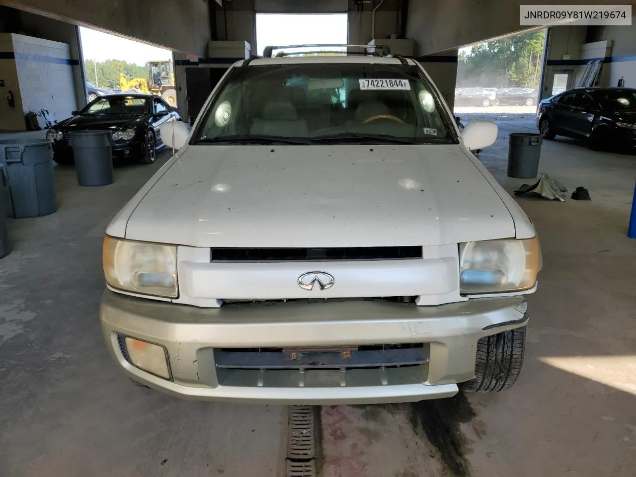 2001 Infiniti Qx4 VIN: JNRDR09Y81W219674 Lot: 74221844