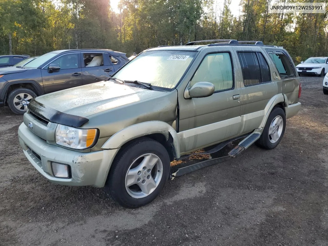 2002 Infiniti Qx4 VIN: JNRDR09Y12W253991 Lot: 71294314