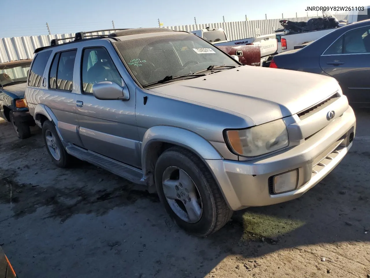 2002 Infiniti Qx4 VIN: JNRDR09Y82W261103 Lot: 72452414