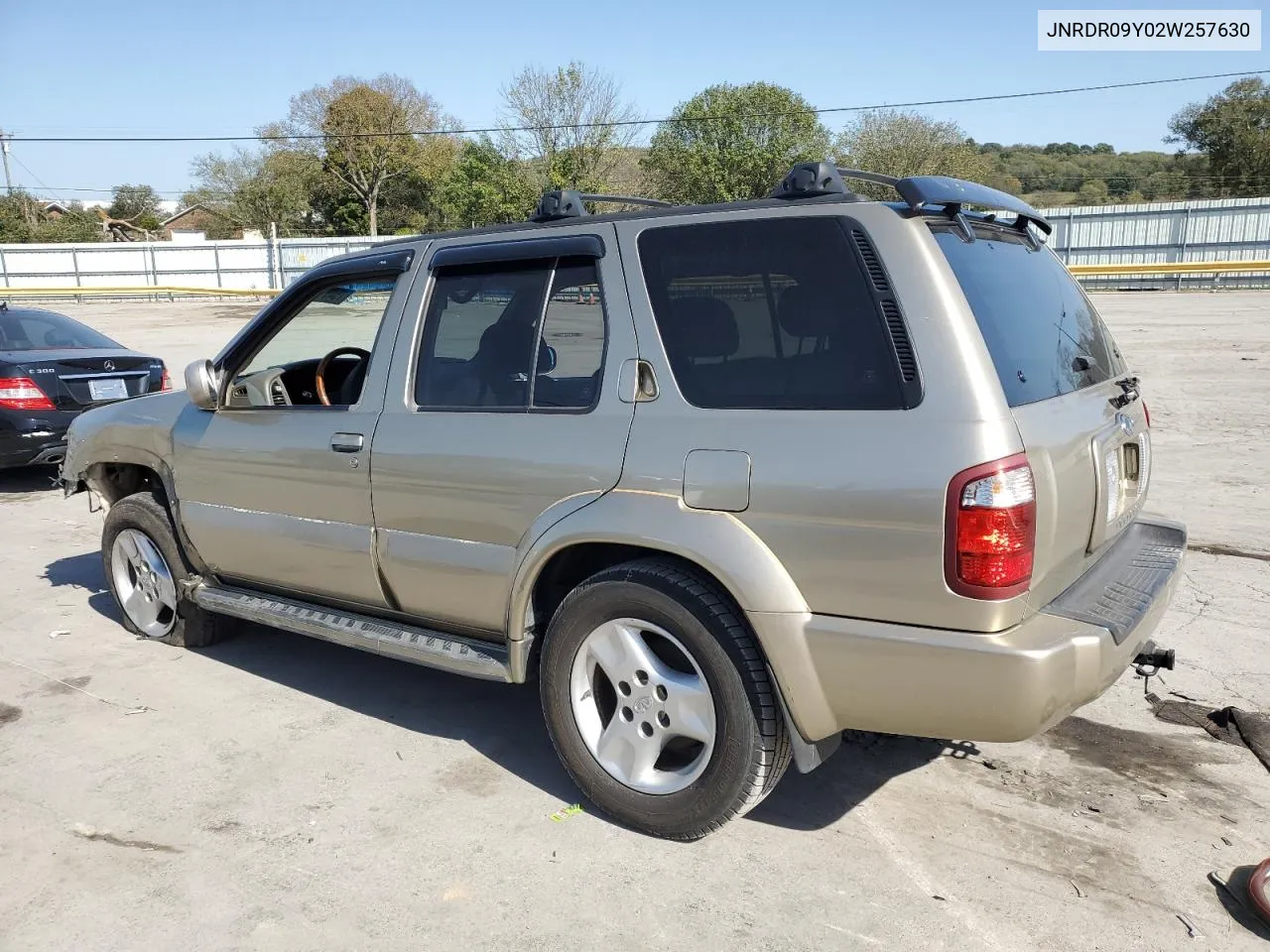 2002 Infiniti Qx4 VIN: JNRDR09Y02W257630 Lot: 75451594