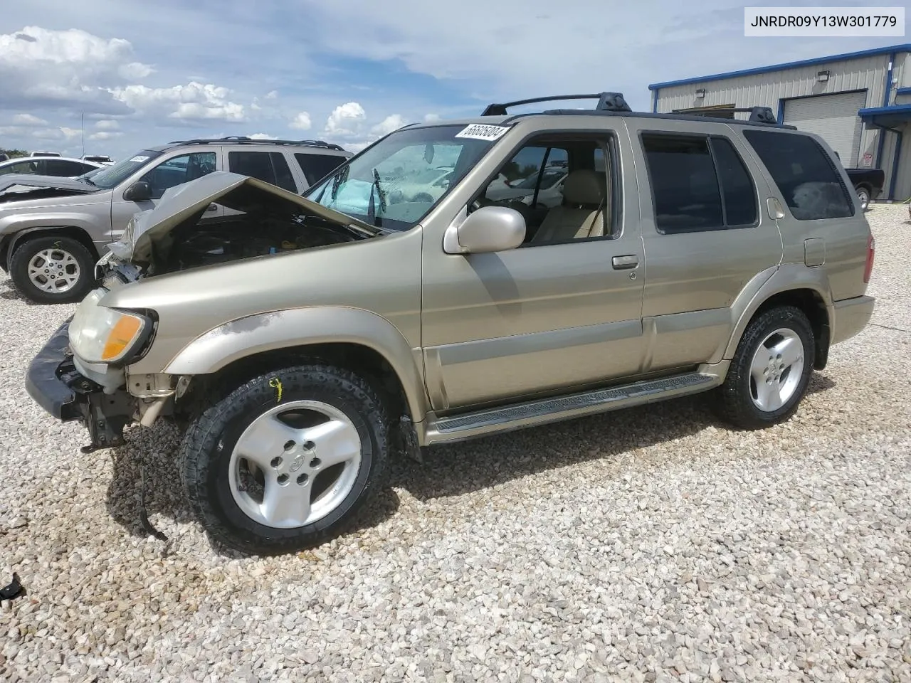 2003 Infiniti Qx4 VIN: JNRDR09Y13W301779 Lot: 66605004