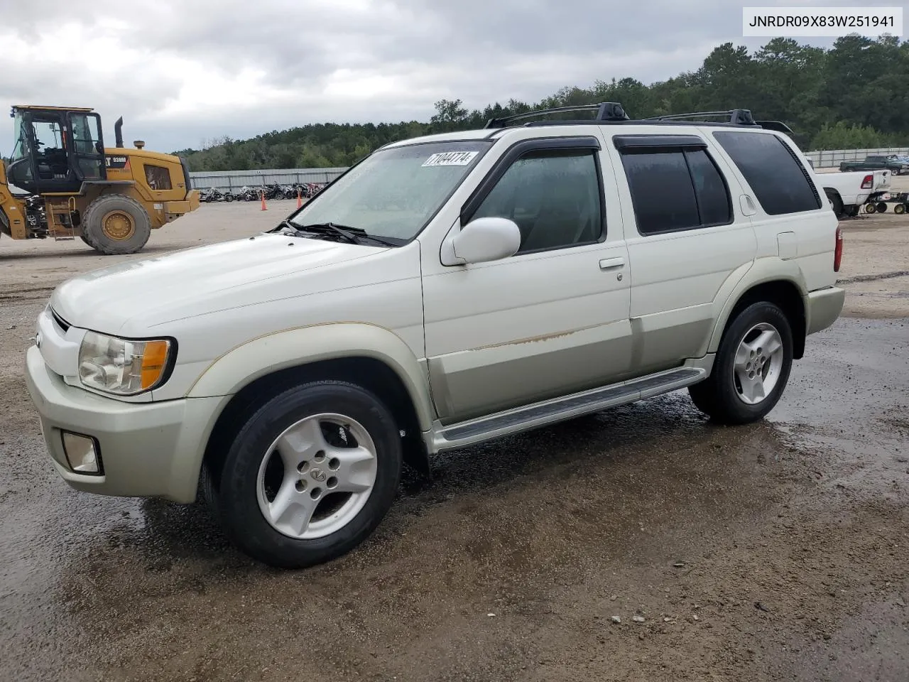 2003 Infiniti Qx4 VIN: JNRDR09X83W251941 Lot: 71044774