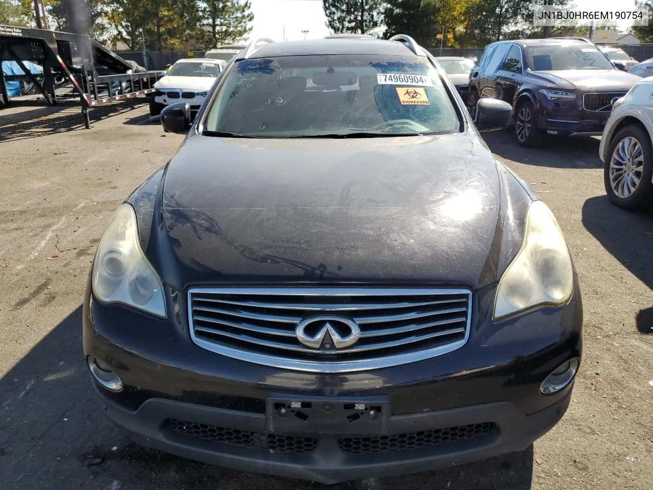 JN1BJ0HR6EM190754 2014 Infiniti Qx50